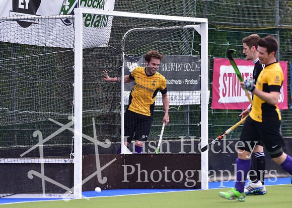 James Dowling celebrates a goal