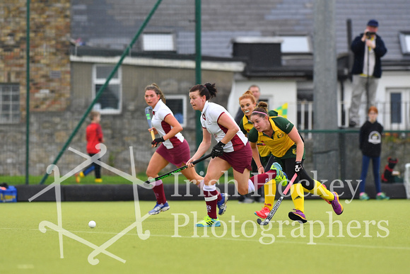 Niamh Small on the attack