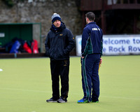 Fingal coach David Bane and Chris Neville