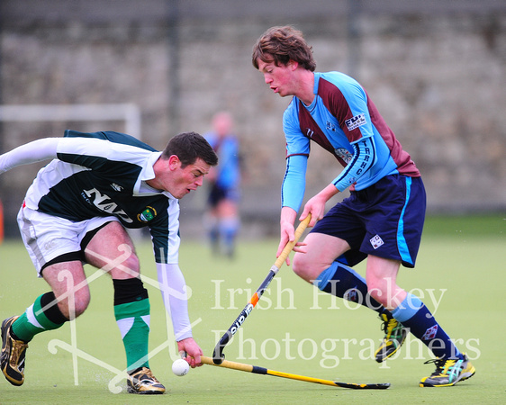 TRR's Michael Maguire tackled by Fingal's Chris Neville