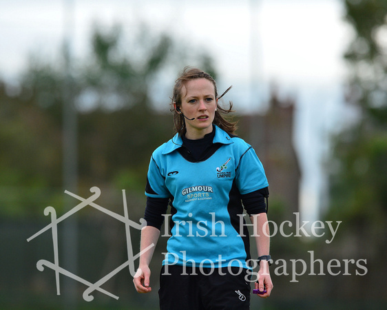 Umpire Alison Keogh