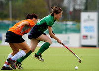 Greenfields v Omagh, Electric Ireland women's Irish Hockey Challenge final, April 1 2012, Belfield
