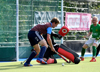 Richard Pautz lines up a shot