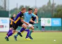 Mark Loughrey and Shane O'Donoghue chase the ball
