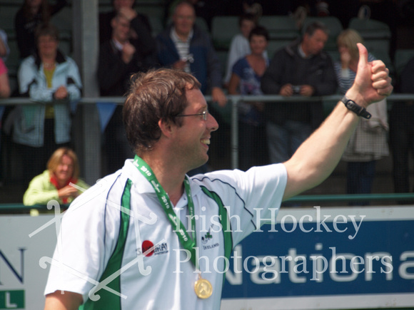 Irish manager Will Bartley acknowledges his team