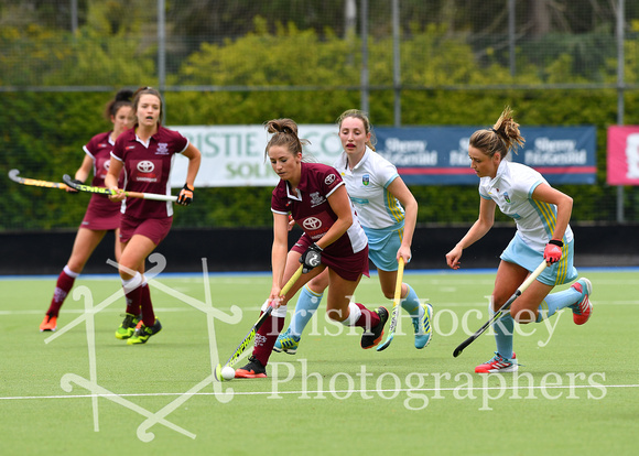 Hayley Mulcahy on the attack