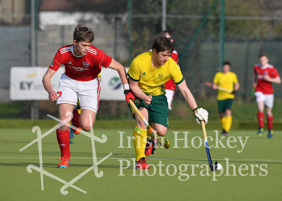Eoin MacArthur takes on Jack Haycock