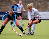 Bandon's Hilary Chapple tackled  by Claire Fitzpatrick