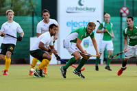 Lance Louw and Mikey Watt battle for the ball
