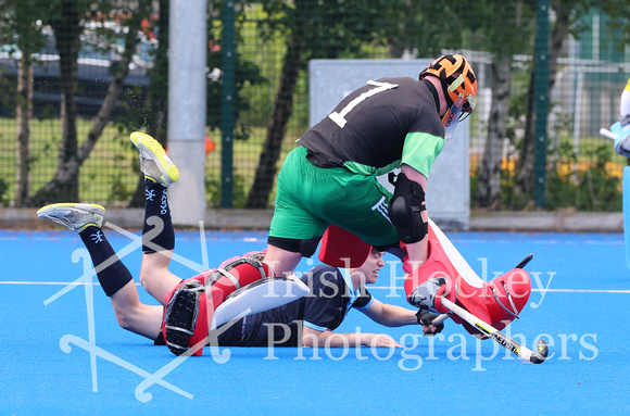 IRISH JUNIOR CUP FINAL (MEN) Corinthians v Lisnagarvey 12-05-2024